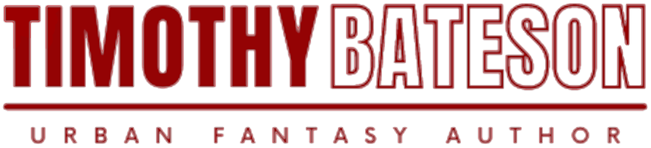 Logo Text: Timothy Bateson Urban Fantasy Logo